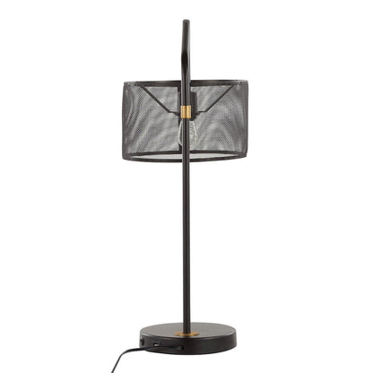 Mod Mesh 27" Metal Task Lamp with USB - Set of 2