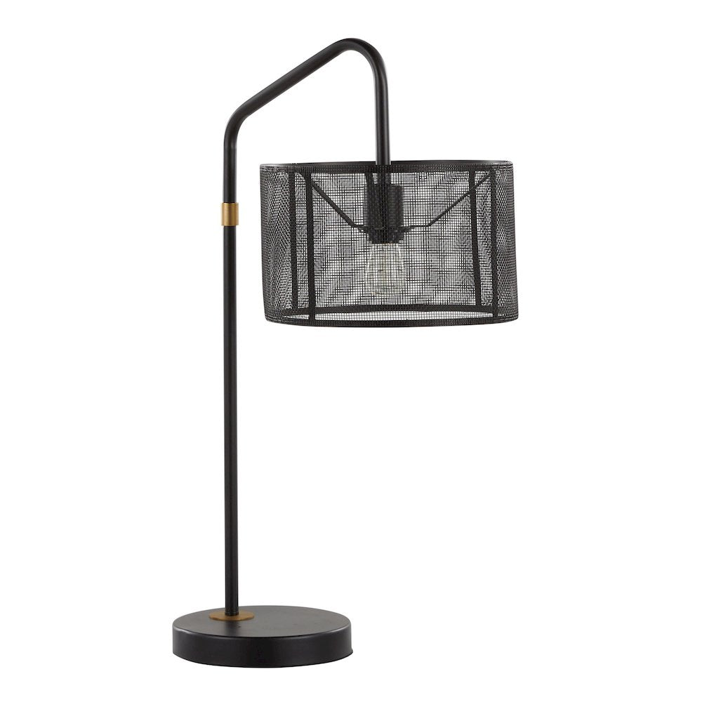 Mod Mesh 27" Metal Task Lamp with USB - Set of 2