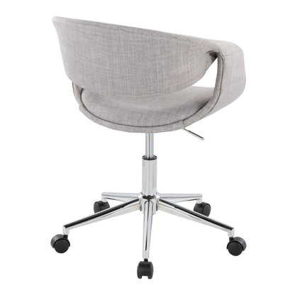 Curvo Upholstered 5-Star Task Chair