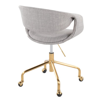 Curvo Upholstered 4-Star Task Chair