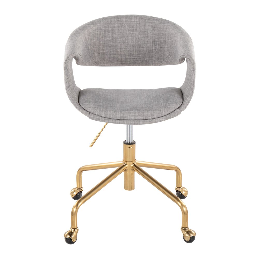 Curvo Upholstered 4-Star Task Chair