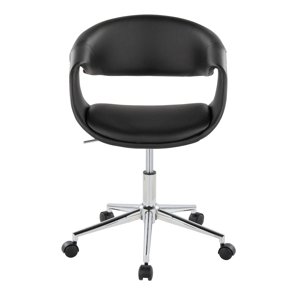 Curvo Upholstered 5-Star Task Chair