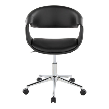 Curvo Upholstered 5-Star Task Chair