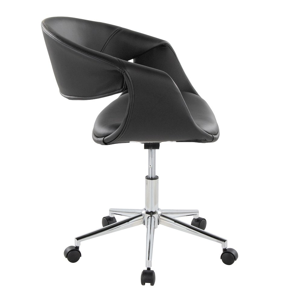 Curvo Upholstered 5-Star Task Chair
