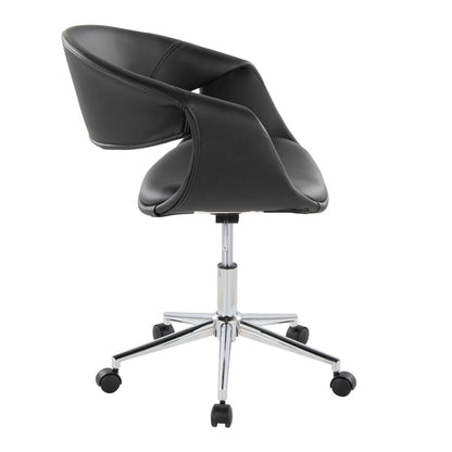 Curvo Upholstered 5-Star Task Chair