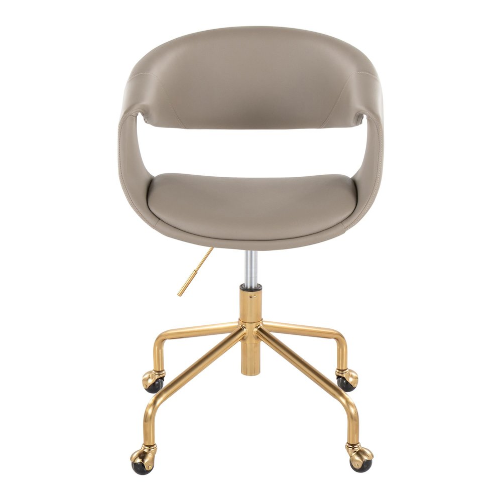 Curvo Upholstered 4-Star Task Chair