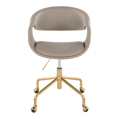 Curvo Upholstered 4-Star Task Chair