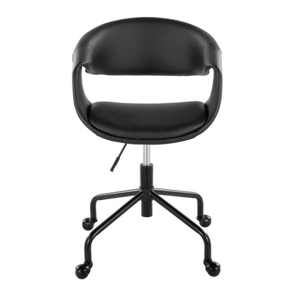 Curvo Upholstered 4-Star Task Chair