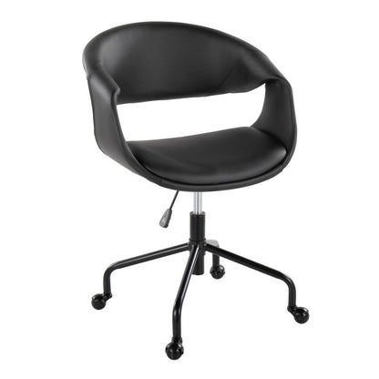 Curvo Upholstered 4-Star Task Chair