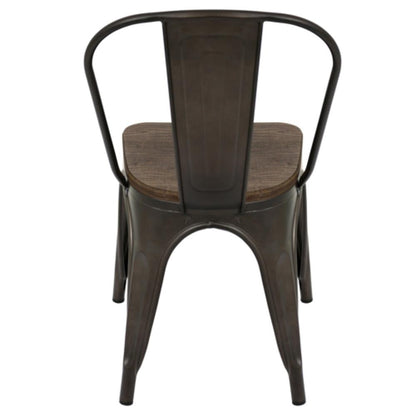 Antique, Espresso Oregon Dining Chair - Set of 2