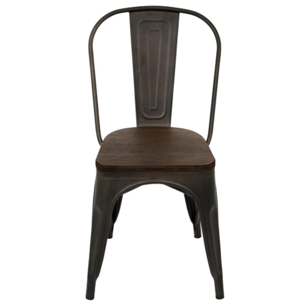 Antique, Espresso Oregon Dining Chair - Set of 2