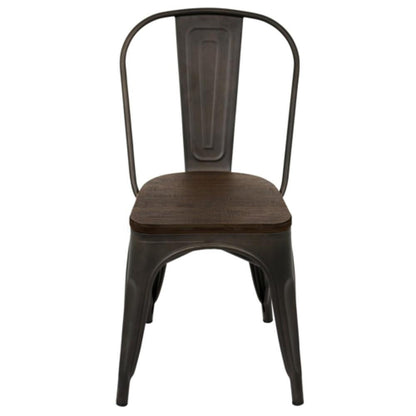 Antique, Espresso Oregon Dining Chair - Set of 2