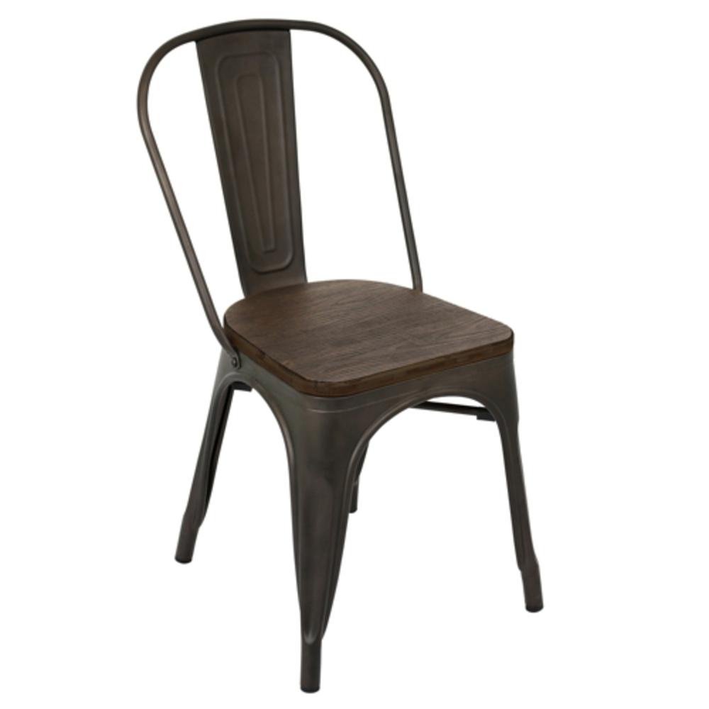 Antique, Espresso Oregon Dining Chair - Set of 2