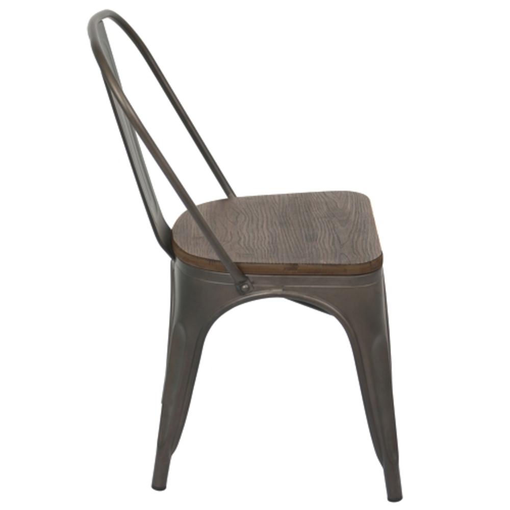 Antique, Espresso Oregon Dining Chair - Set of 2