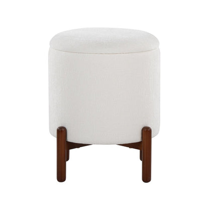 Daniella Wood Storage Ottoman