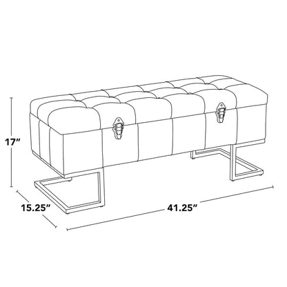 Midas Storage Bench