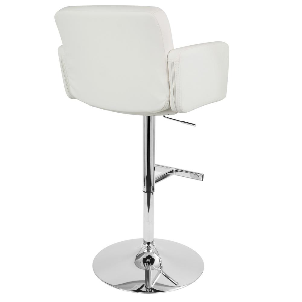 White Stout Barstool