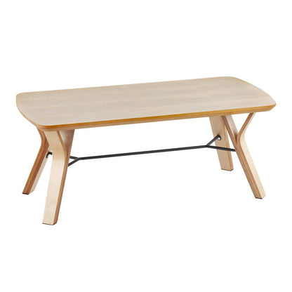 Natural Wood Folia Coffee Table