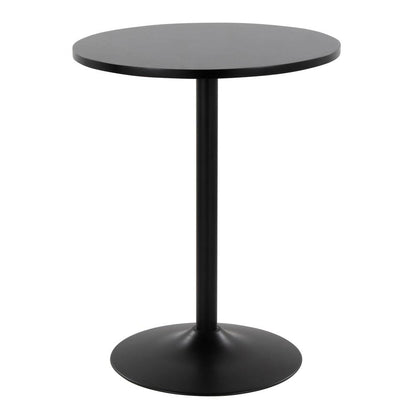Black Metal, Black MDF Pebble 3-Height Table