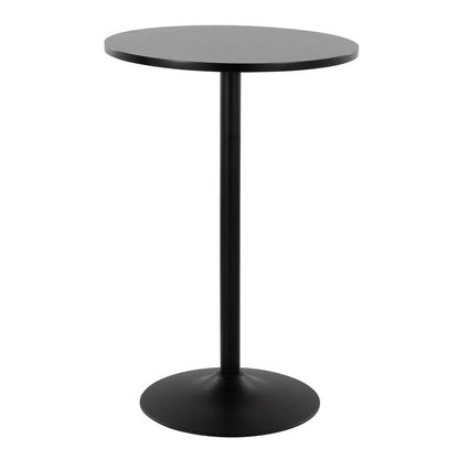 Black Metal, Black MDF Pebble 3-Height Table