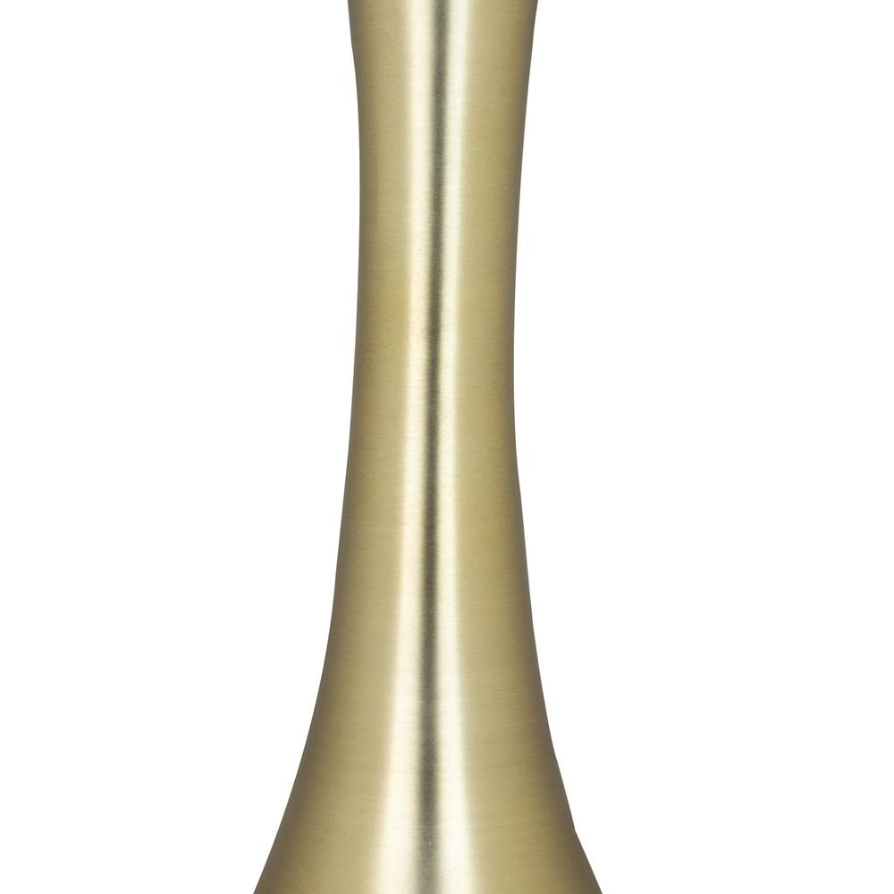 Gold Metal Lenuxe 24" Metal Accent Table