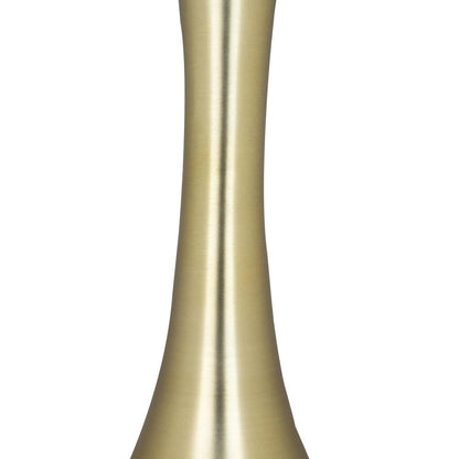Gold Metal Lenuxe 24" Metal Accent Table