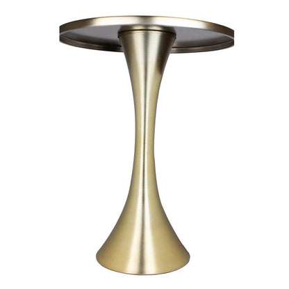 Gold Metal Lenuxe 24" Metal Accent Table