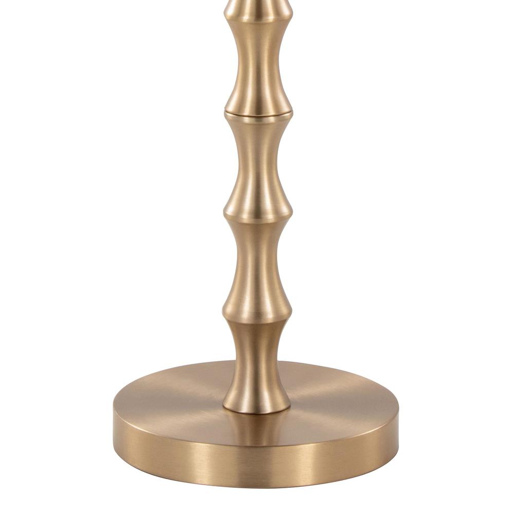 Gold Metal Bora 26.75" Metal Accent Table