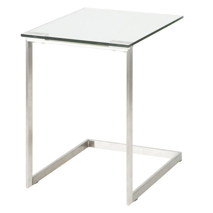 Glass Zenn Glass End Table