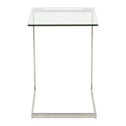 Glass Zenn Glass End Table