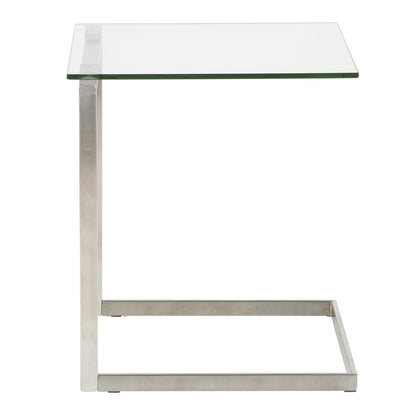 Glass Zenn Glass End Table