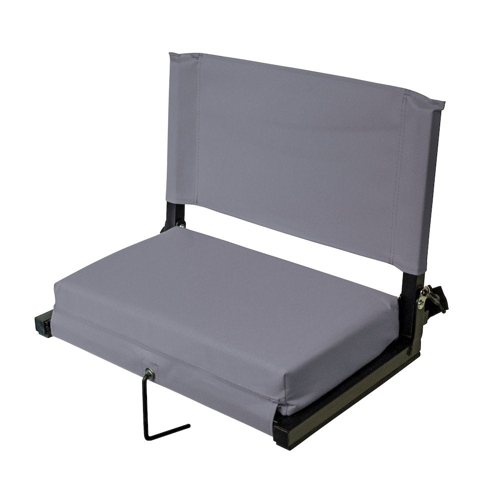 Stadium Chairs for Bleachers with Back Support