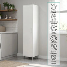 Laska Storage Cabinet White MDF