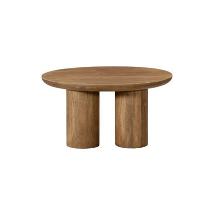 Sullivan Round Coffee Table - Spice Tan