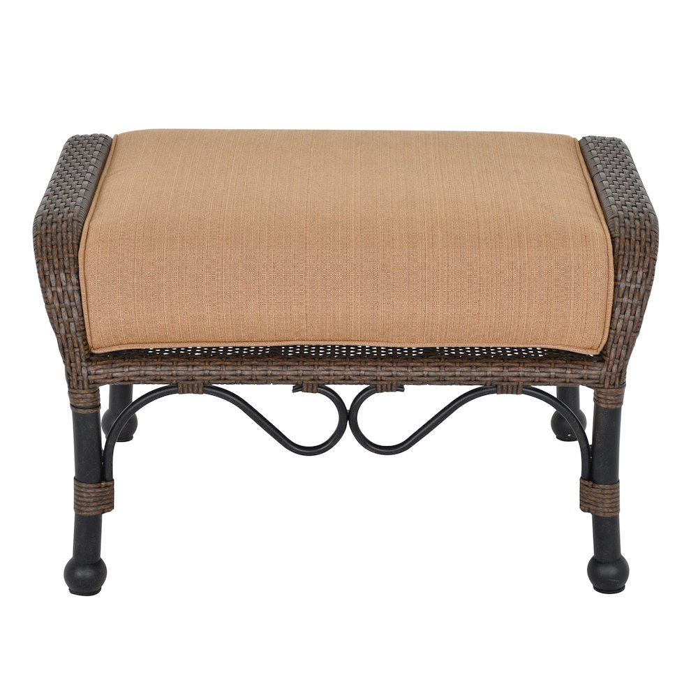 Grand Bonaire Weave Outdoor Ottoman