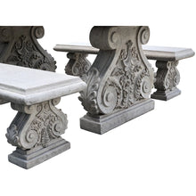 Classic Acanthus Garden Table and Bench set of 3 (KIT)
