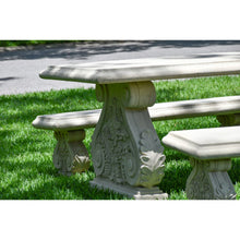 Classic Acanthus Garden Table and Bench set of 3 (KIT)