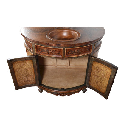 Peruvian Copper Top Vanity