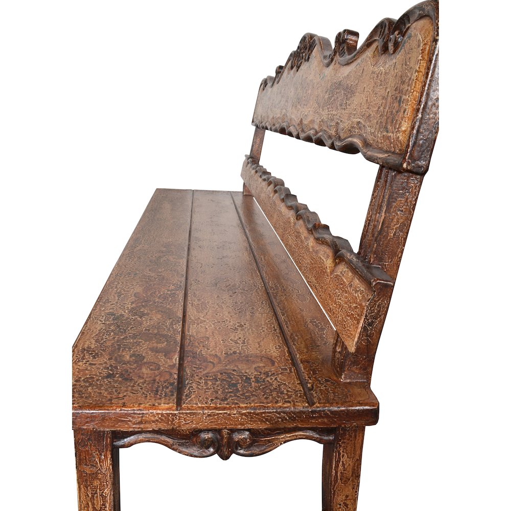 Belruse High Back Bench