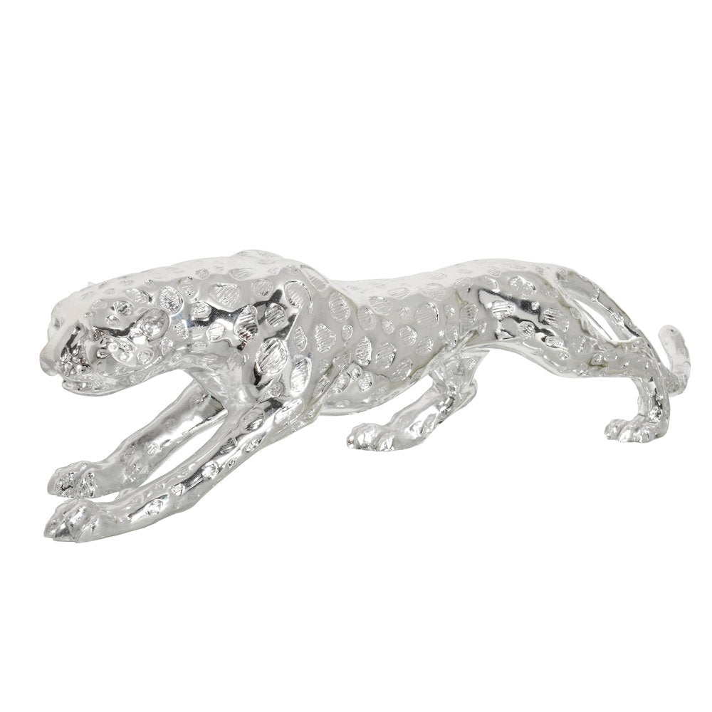 Standing Gilt Leopard Large 31 Inches Long