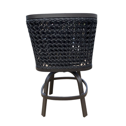 Monterey Bar Stool Chair with Cushion and pillow