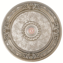 Petite Round Champagne Ceiling Medallion 24 Inch Diameter