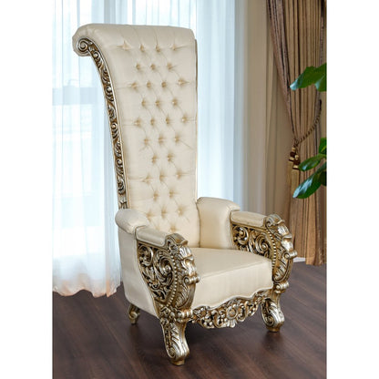 Palace Platine High Back Chair - Platine