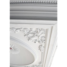 Elegant Large Dome Ceiling Medallion 58 Inch Square