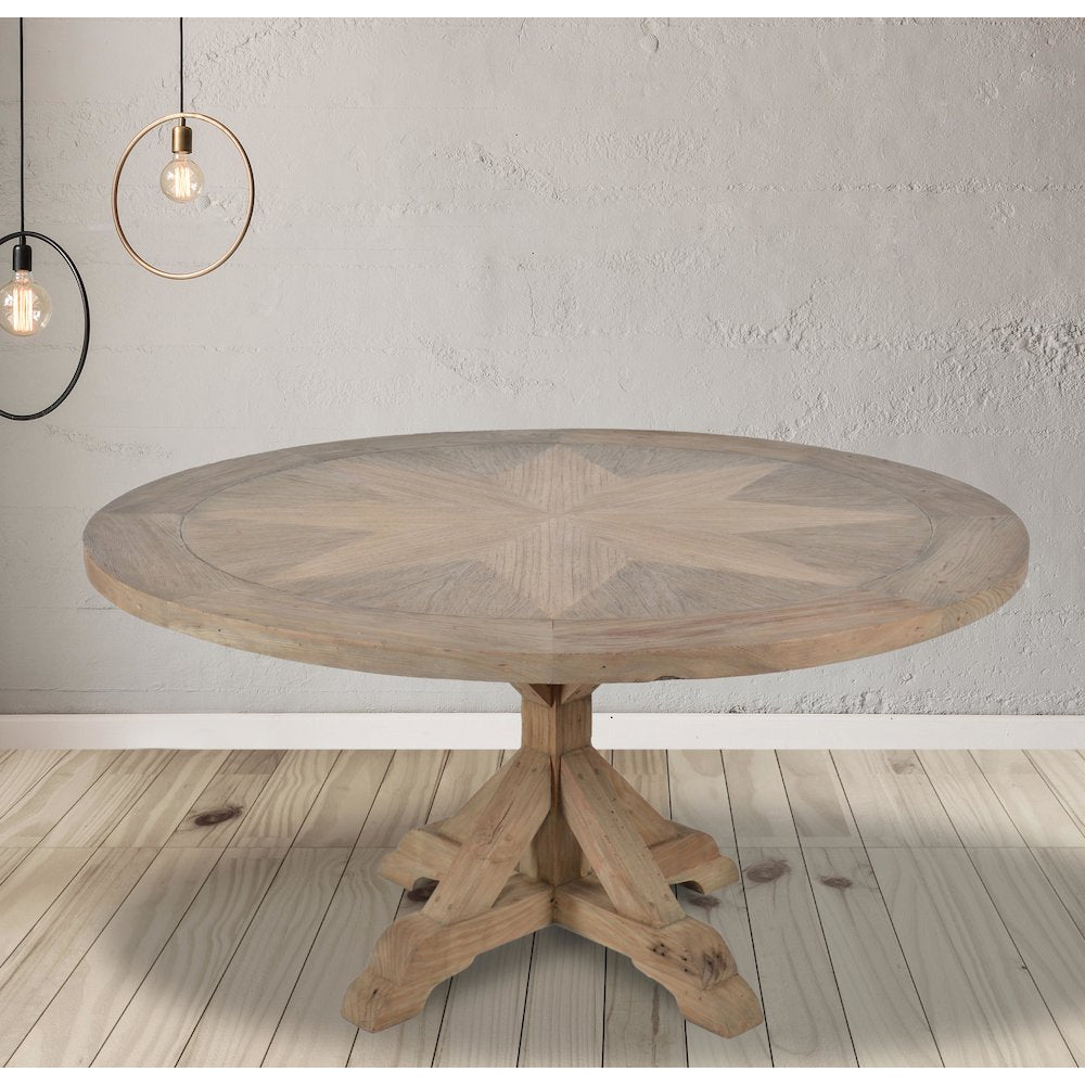 Inverness Farmhouse 60'' Round Dining Table