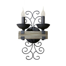 2 Pack Ridge Line Double Sconce