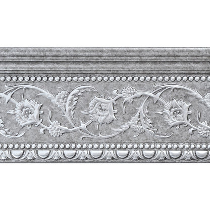 Grey and Silver Crown Molding 92 Inch