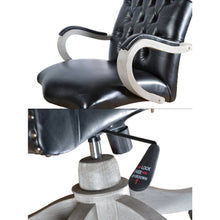 Mystique Gray Office Leather Chair