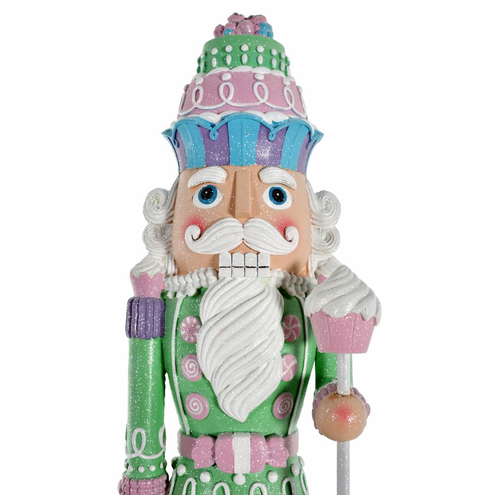47H Pastel Cupcake Nutcracker