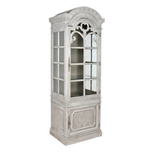 Mystique Gray Georgian Curio Cabinet
